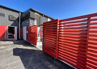 Fabricated Louvres Powder Coating 03