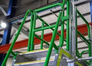 Platforms and Guards Powder Coating 02