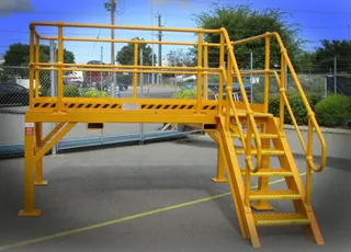 Platforms and Guards Powder Coating 01